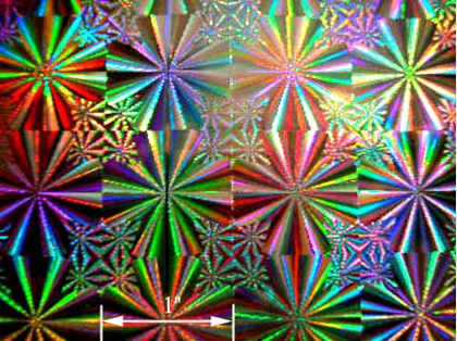 Peliculas holograficas para  embalaje